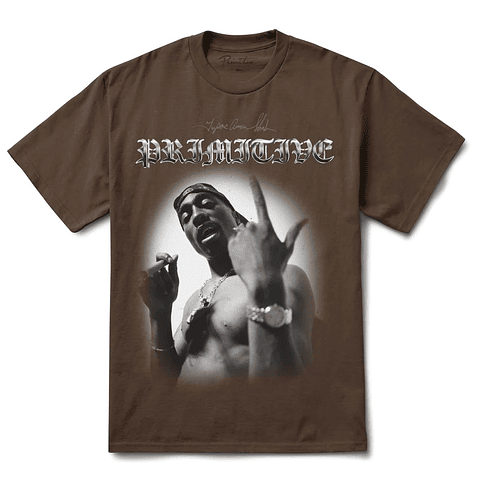 Tupac Final Drop - One Tee Brown