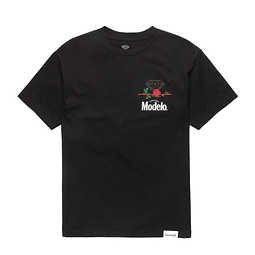 Diamond x Modelo Rose Tee Black