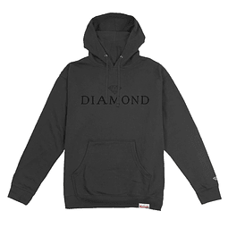 CLASSIC DIAMOND HOODIE PIGMENT BLACK