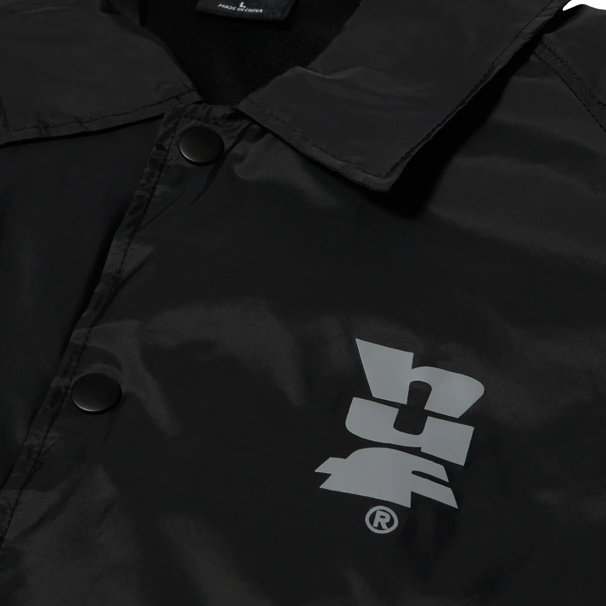 HUF MEGABLAST COACHES JACKET BLACK