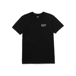 HUF SET H T-SHIRT BLACK