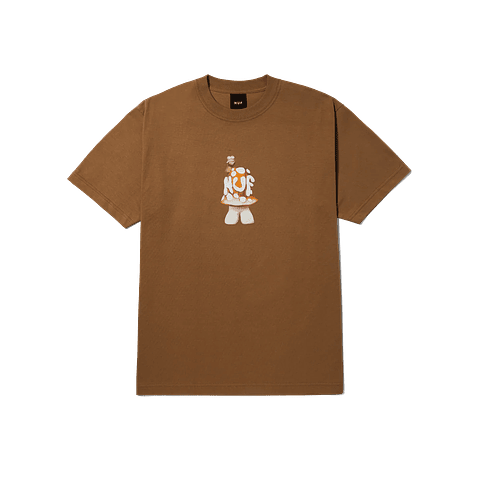 SHROOMERY T-SHIRT CAMEL