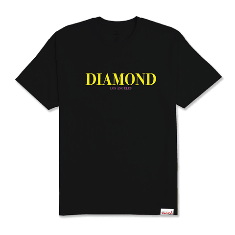 DIAMOND ELEGANT TEE BLACK