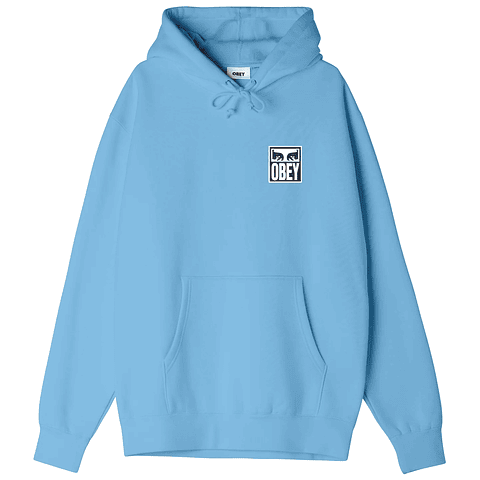 OBEY EYES ICON 2 HEAVYWEIGHT HOOD SKY BLUE