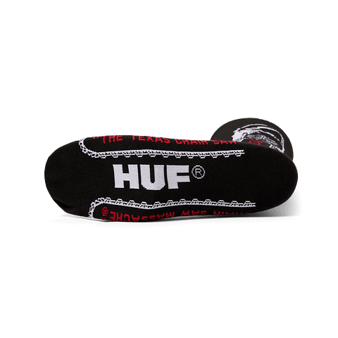 HUF x The Texas Chainsaw Massacre Chainsaw Crew Sock Black