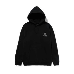 HUF SET TRIPLE TRIANGLE PULLOVER HOODIE BLACK