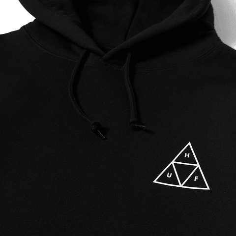 HUF SET TRIPLE TRIANGLE PULLOVER HOODIE BLACK