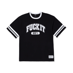 Fuck It Football Shirt Black