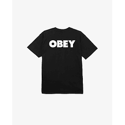 BOLD OBEY II CLASSIC T-SHIRT BLACK