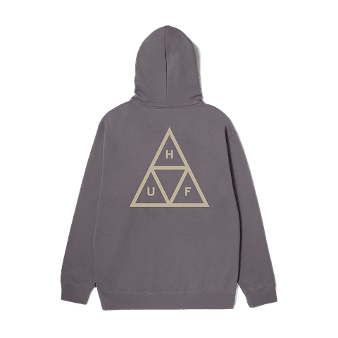 HUF SET TRIPLE TRIANGLE PULLOVER HOODIE LIGHT PLUM