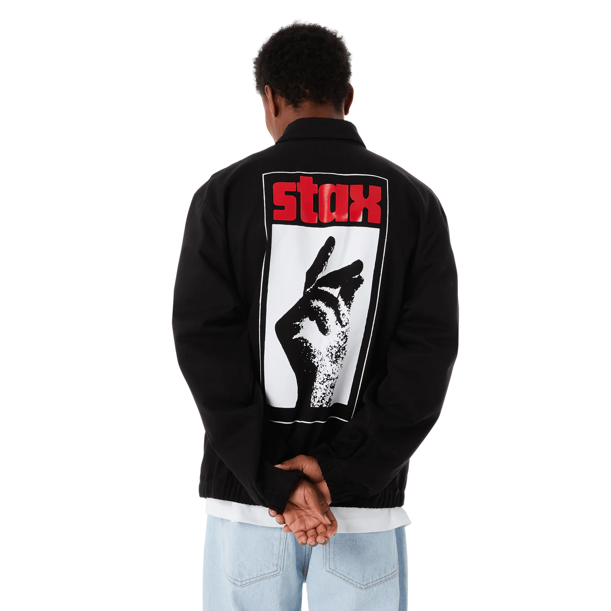 HUF x Stax Jacket Black