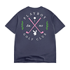Color Bars x Play Bloy Swing Tee Navy