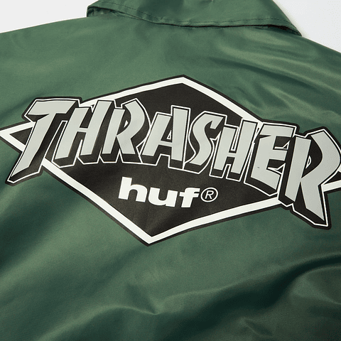HUF x Thrasher Logo Jacket
