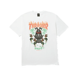 HUF x Thrasher Goat Luau T-Shirt White