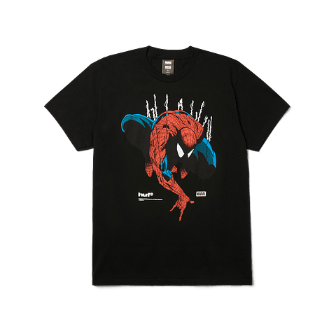 HUF x Marvel Spider-Man Perceptions T-Shirt Black