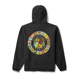 PRIMITIVE SIGNS BOXY HOOD BLACK