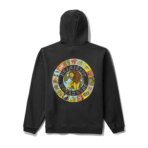 PRIMITIVE SIGNS BOXY HOOD BLACK