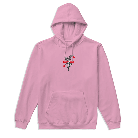 PRIMITIVE MATCH HOOD PINK