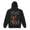 PRIMITIVE HEADLINE BOXY HOOD BLACK