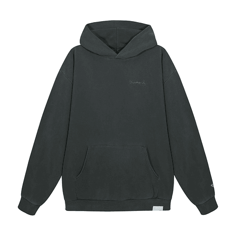 DIAMOND HOODIE - MINI OG SCRIPT LOGO - OFF BLACK