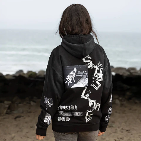 PRIMITIVE HELLO ZIP HOOD