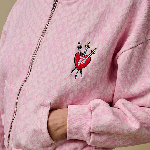 PRIMITIVE SCALES WOMENS CROP ZIP HOOD