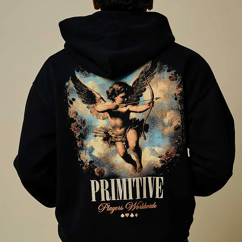 PRIMITIVE PLAYERS HOOD BLACK