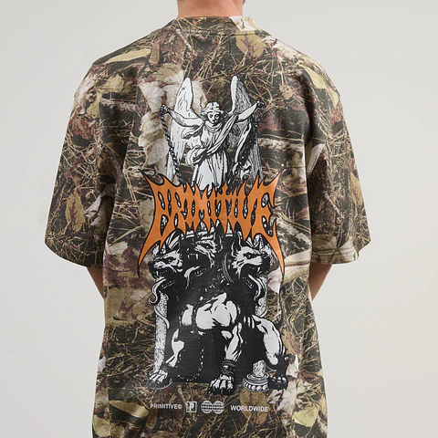 DEFEND BOXY TEE CAMO
