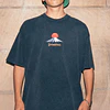 MELTDOWN BOXY TEE BLACK