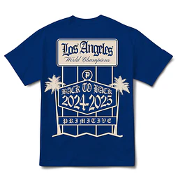 SCORE BOXY TEE ROYAL BLUE