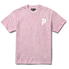 SCALES BOXY TEE PINK