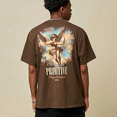 PLAYERS BOXY TEE BROWN