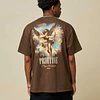 PLAYERS BOXY TEE BROWN