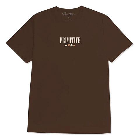 PLAYERS BOXY TEE BROWN