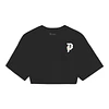 SHOOTER WOMENS CROP TEE BLACK