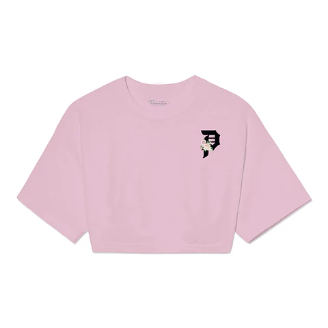 SHOOTER WOMENS CROP TEE PINK