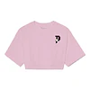 SHOOTER WOMENS CROP TEE PINK