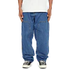 Kinda Loose Double-Knees Stone Wash Indigo