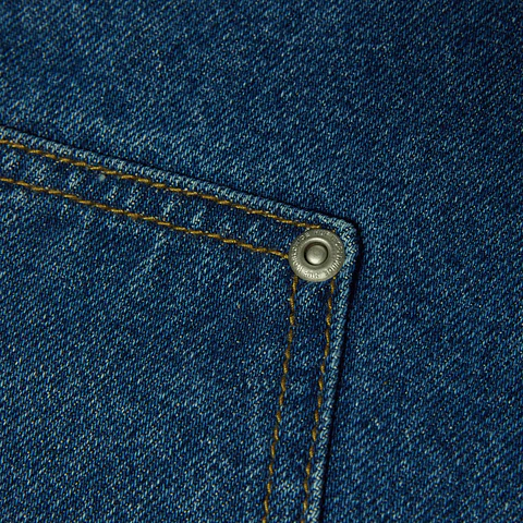 Kinda Loose Double-Knees Stone Wash Indigo