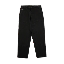 Kinda Loose Double-Knees Faded Black