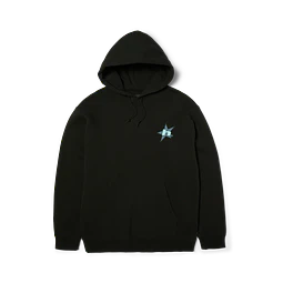 Ice Star Pullover Hoodie Black