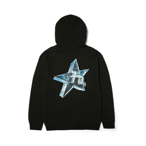 Ice Star Pullover Hoodie Black