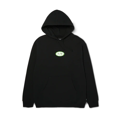 Warped Pullover Hoodie Black