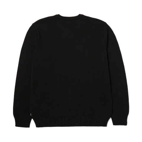 Gift Bear Intarsia Sweater Black
