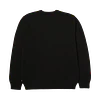 Gift Bear Intarsia Sweater Black