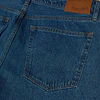 Basic Ass Jeans Faded Stone Wash Indigo