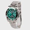 ANYTIME WATCH - GREEN / SILVER