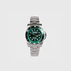 ANYTIME WATCH - GREEN / SILVER
