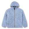 PLEASURES TENDER HOODED PUFFER - SLATE