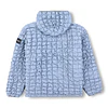 PLEASURES TENDER HOODED PUFFER - SLATE